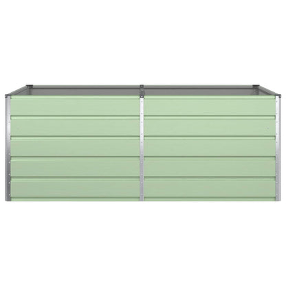 Fioriera Verde Pastello 195 x 100 x 45 cm Acciaio zincato