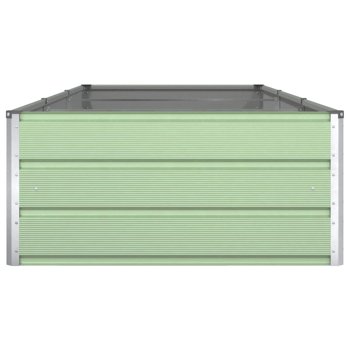 Fioriera Verde Pastello 195 x 100 x 45 cm Acciaio zincato