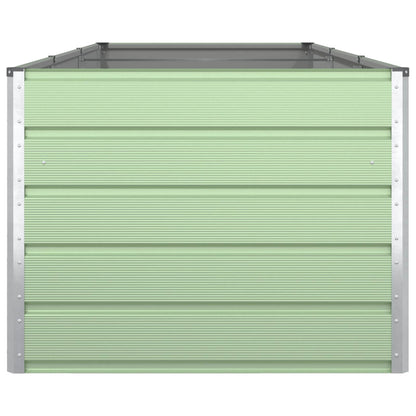 Fioriera Verde Pastello 195 x 100 x 45 cm Acciaio zincato