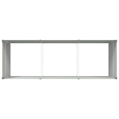 Fioriera Verde Pastello 195 x 100 x 45 cm Acciaio zincato