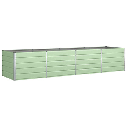 Fioriera Verde Pastello 195 x 100 x 45 cm Acciaio zincato