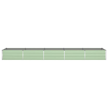 Fioriera Verde Pastello 480 x 100 x 45 cm Acciaio zincato