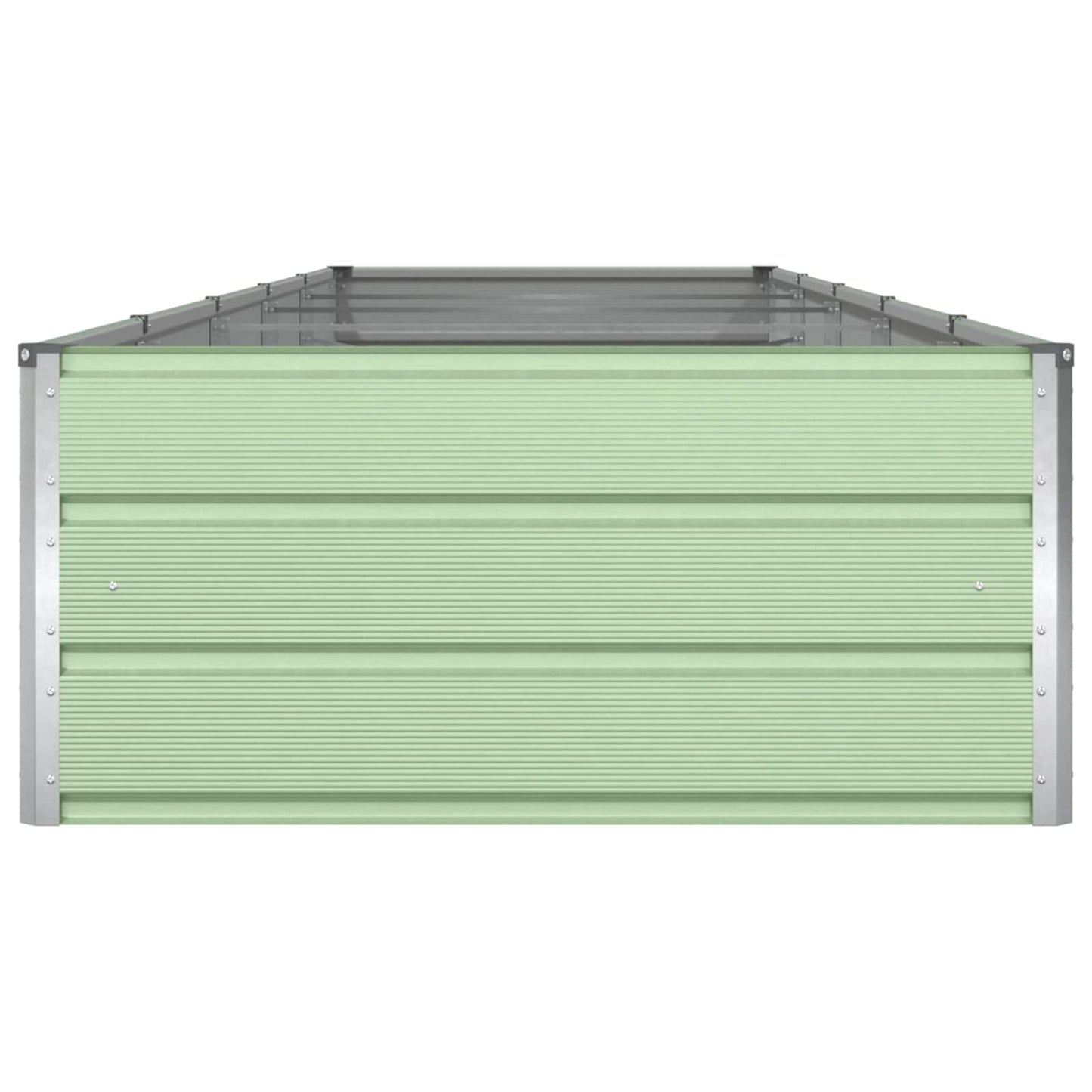 Fioriera Verde Pastello 195 x 100 x 45 cm Acciaio zincato