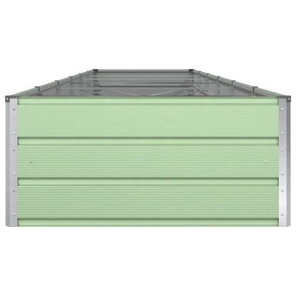 Fioriera Verde Pastello 195 x 100 x 45 cm Acciaio zincato