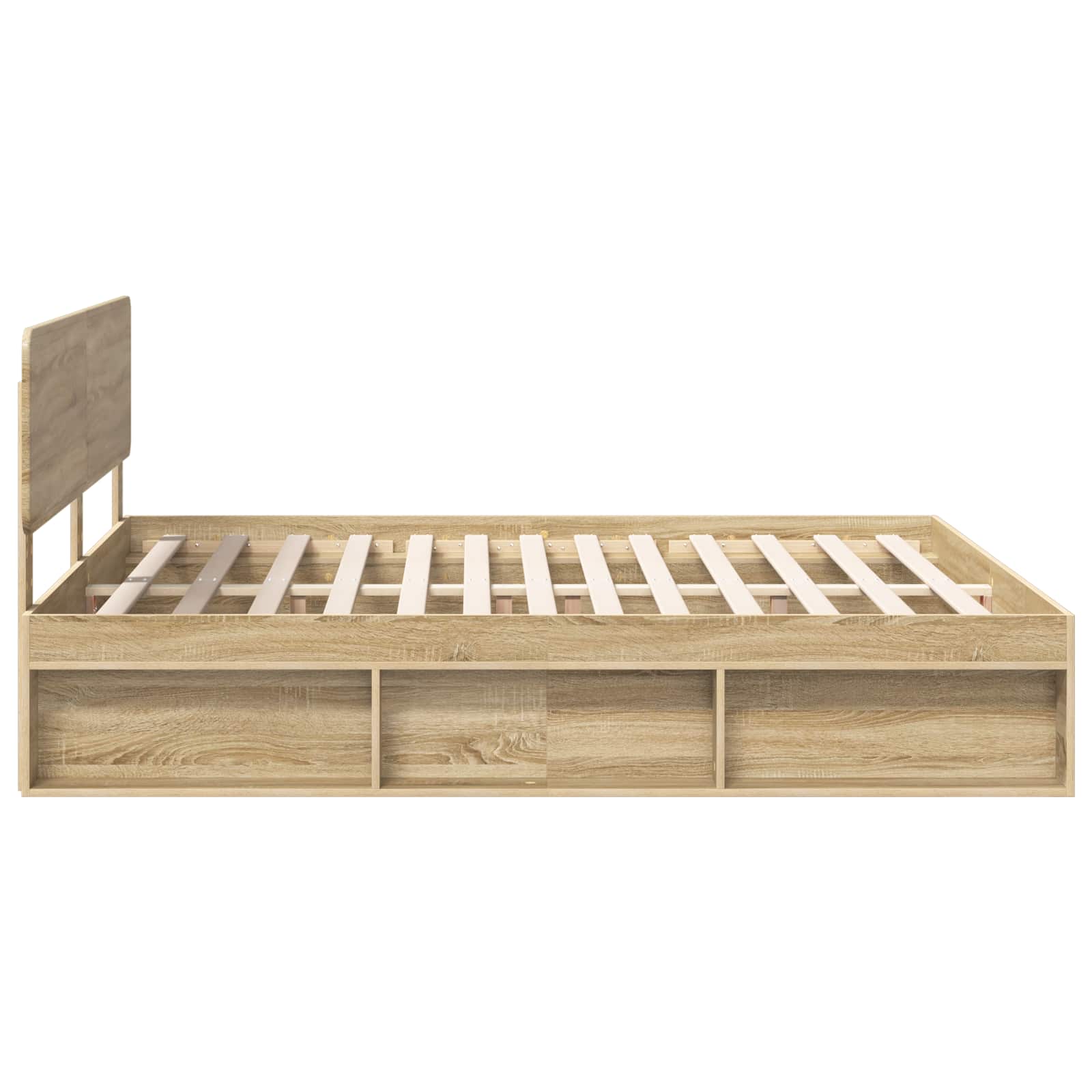 Struttura del letto Sonoma 200 x 200 cm Pino massello | homemem39