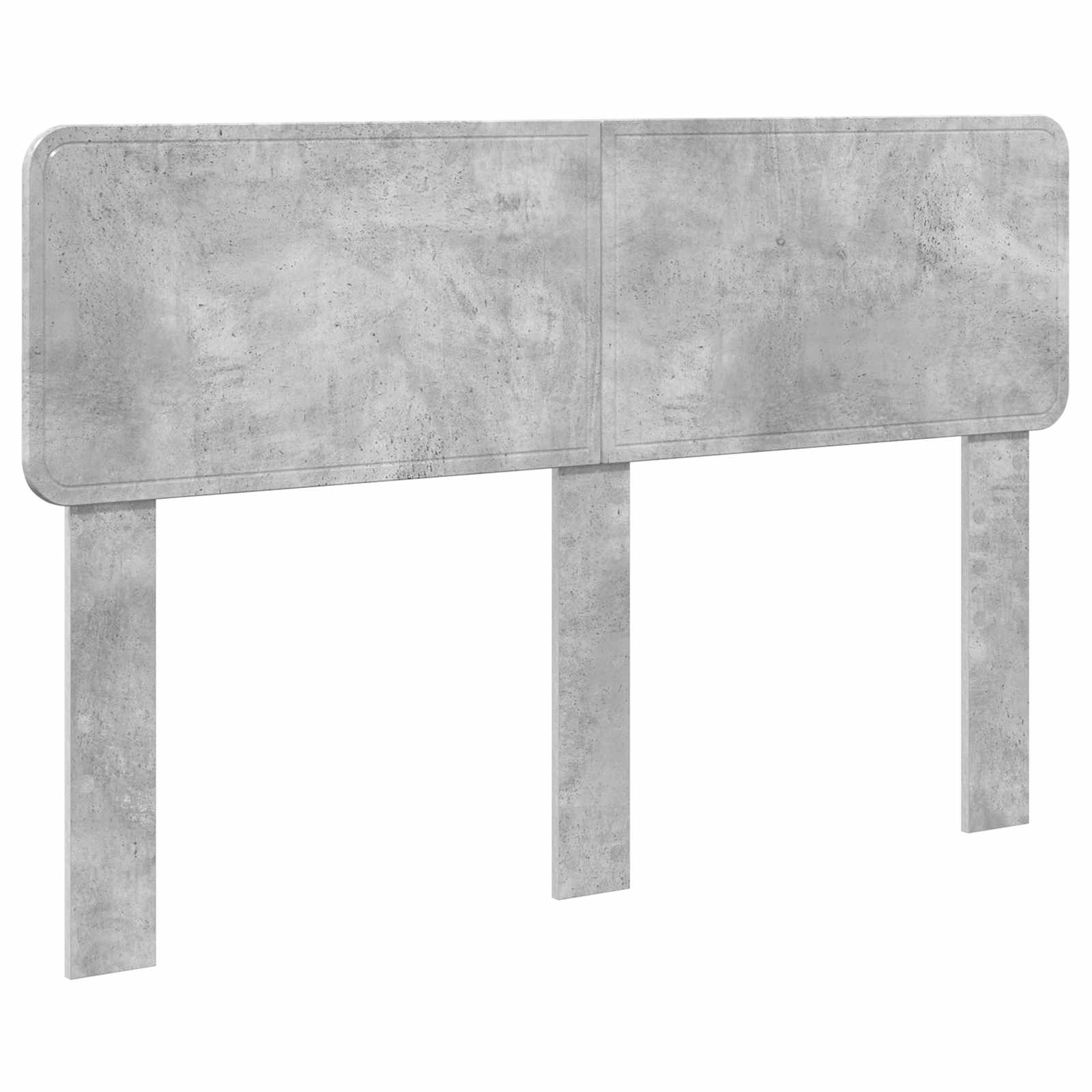 Struttura del letto Grigio Concretè 150 x 200 cm Pino massello | homemem39