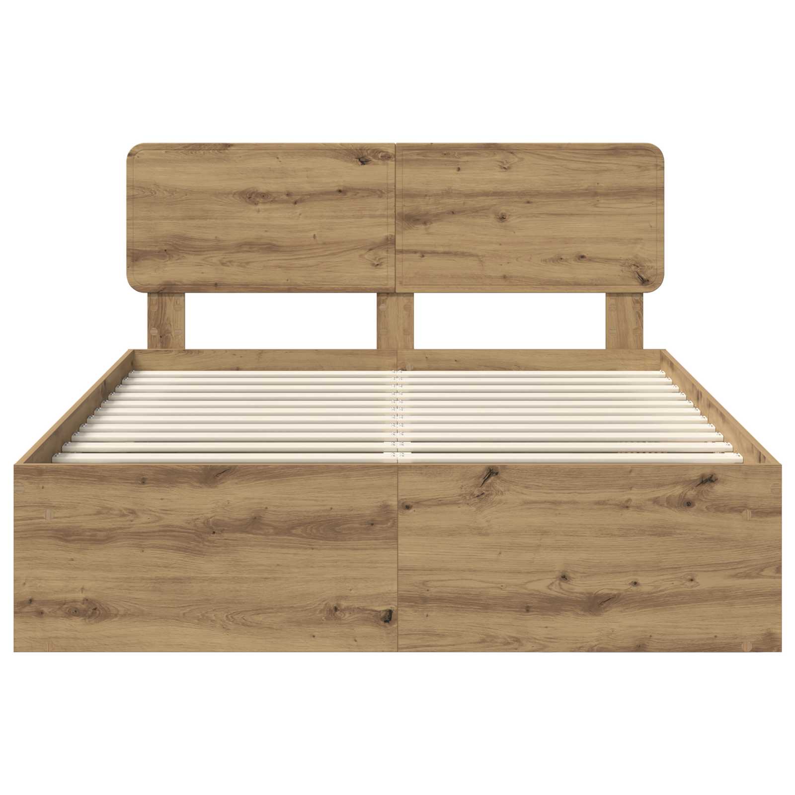 Struttura del letto Rovere Artigianale 150 x 200 cm | homemem39