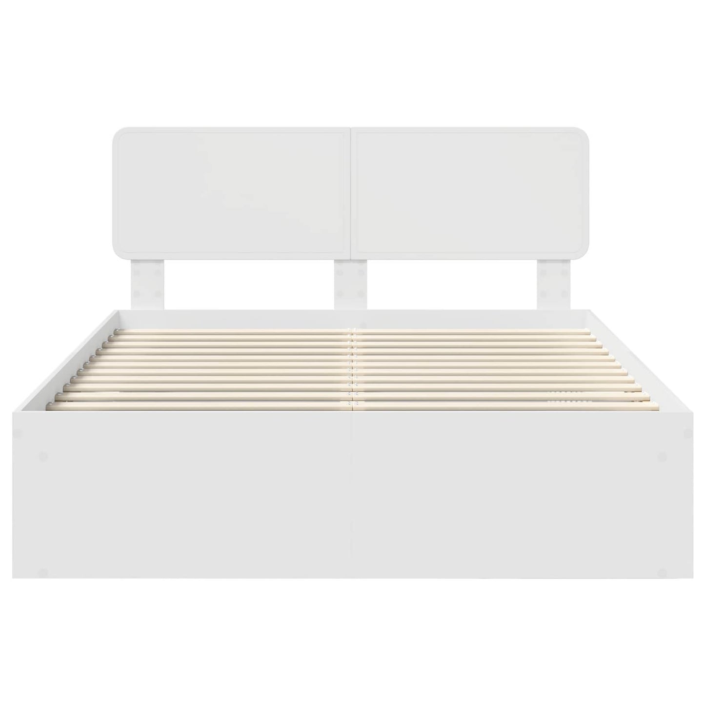 Struttura del letto Bianco 140 x 200 cm Pino massello | homemem39