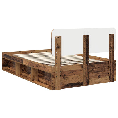 Struttura del letto Legno vecchio 120 x 200 cm Pino massello | homemem39