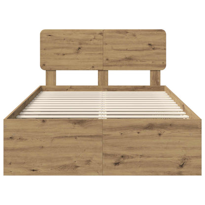 Struttura del letto Rovere Artigianale 120 x 200 cm | homemem39
