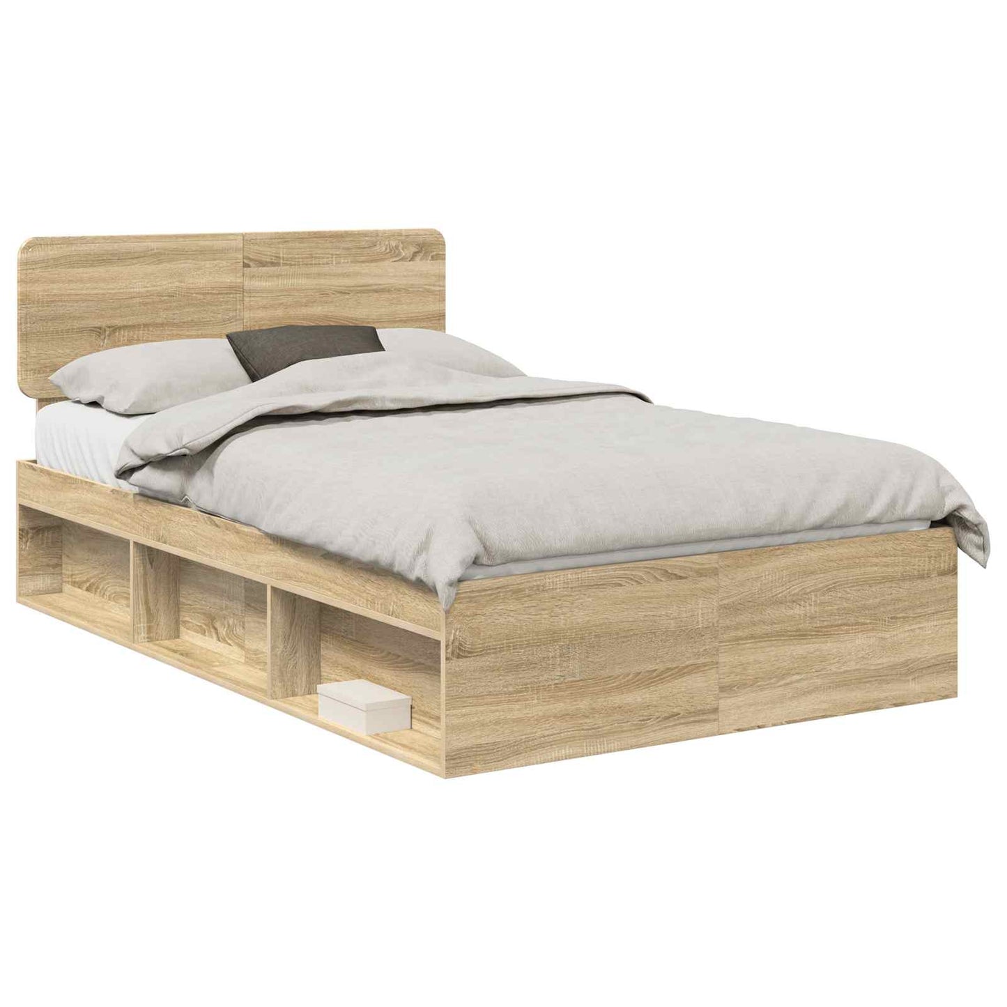 Struttura del letto Sonoma 120 x 190 cm Pino massello | homemem39