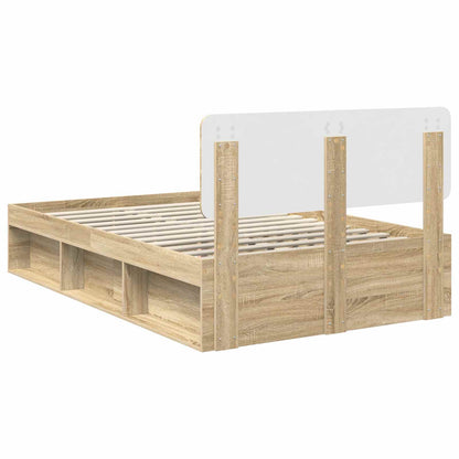 Struttura del letto Sonoma 120 x 190 cm Pino massello | homemem39