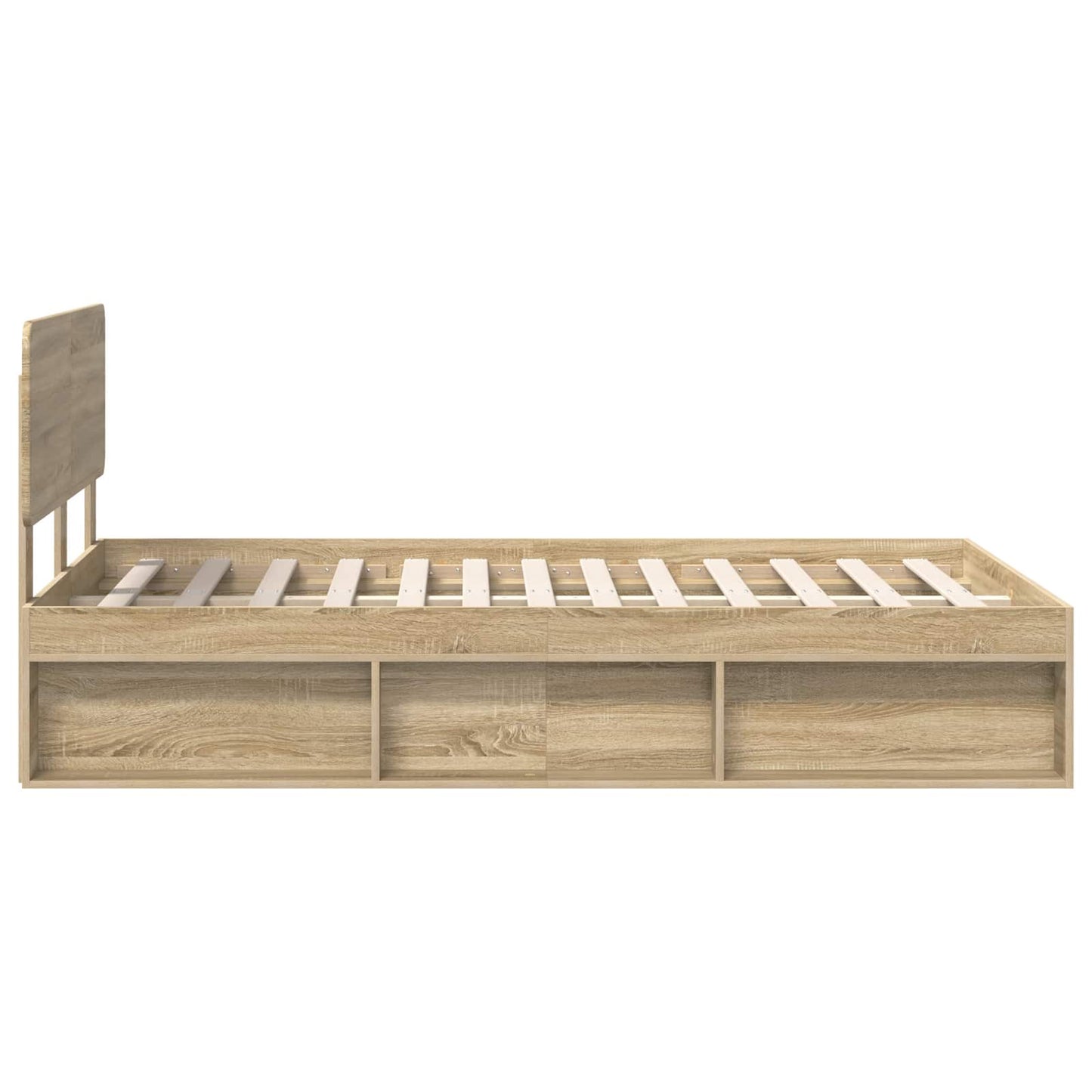 Struttura del letto Sonoma 120 x 190 cm Pino massello | homemem39