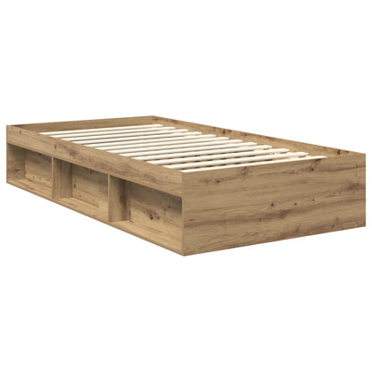 Struttura del letto Rovere Artigianale 100 x 200 cm | homemem39