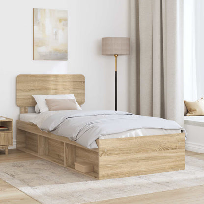 Struttura del letto Sonoma 90 x 190 cm Pino massello | homemem39