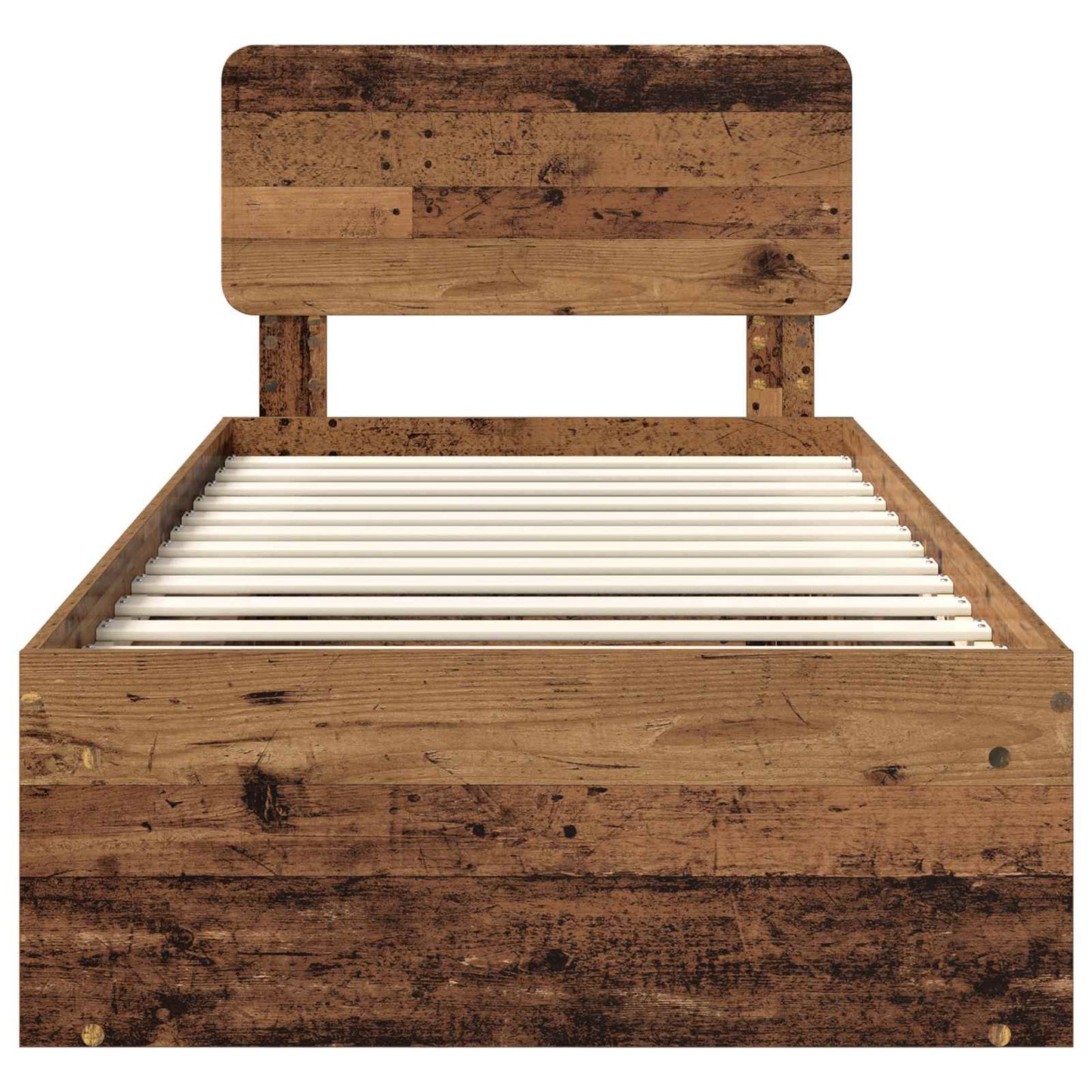 Struttura del letto Legno vecchio 75 x 190 cm Pino massello | homemem39