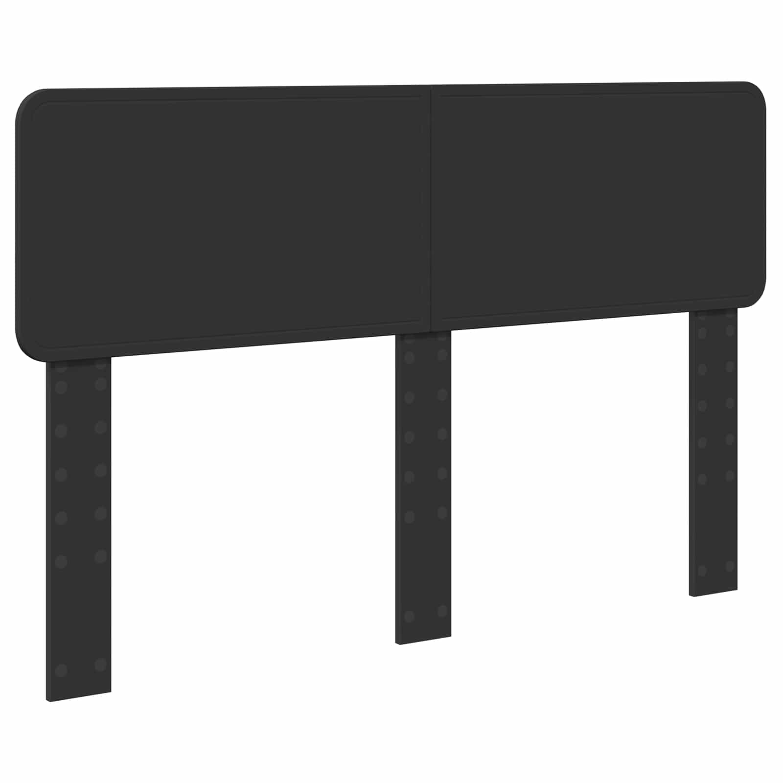 Struttura del letto Nero 160 x 200 cm Legno ingegnerizzato | homemem39