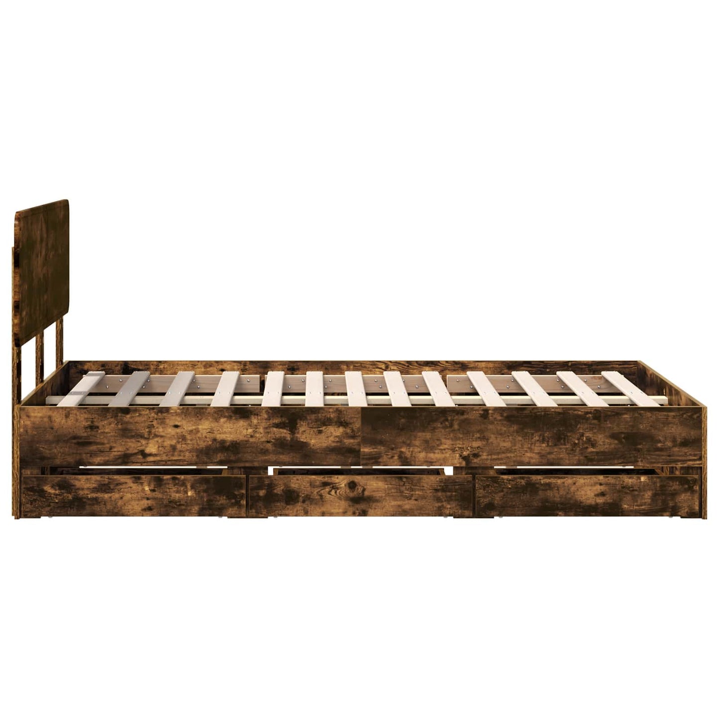 Struttura del letto Quercia Affumicata 120 x 190 cm | homemem39