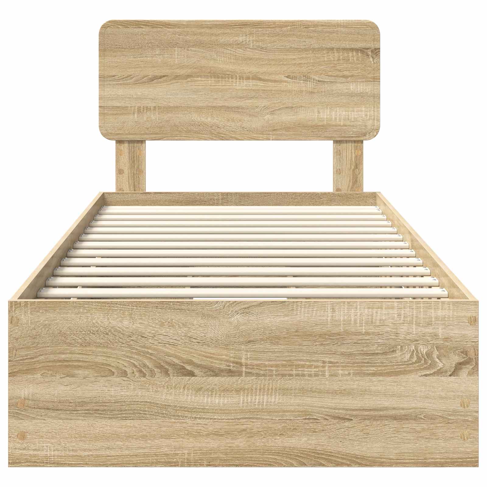 Struttura del letto con cassetto Rovere Sonoma 75 x 190 cm | homemem39