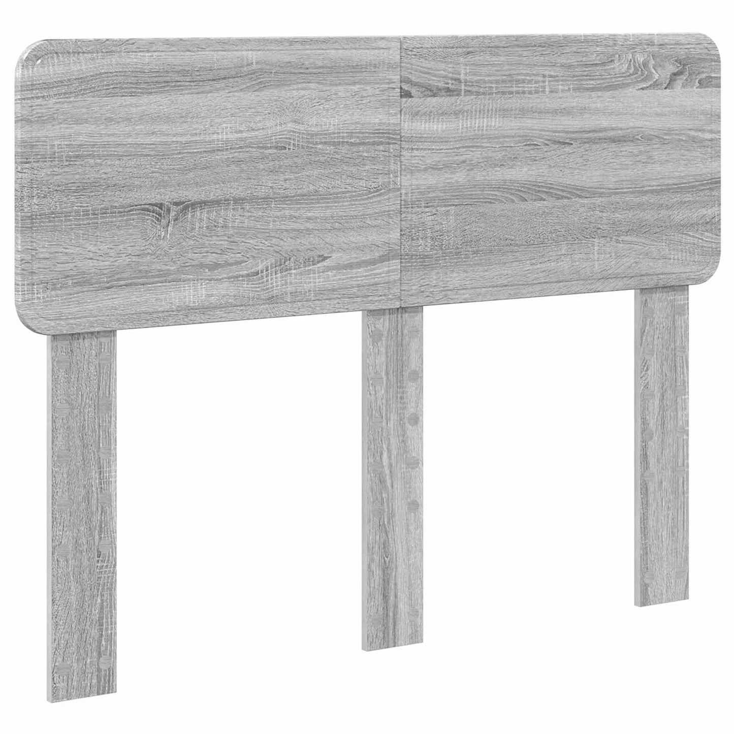 Struttura del letto con testiera Grigio Sonoma 120 x 190 cm | homemem39