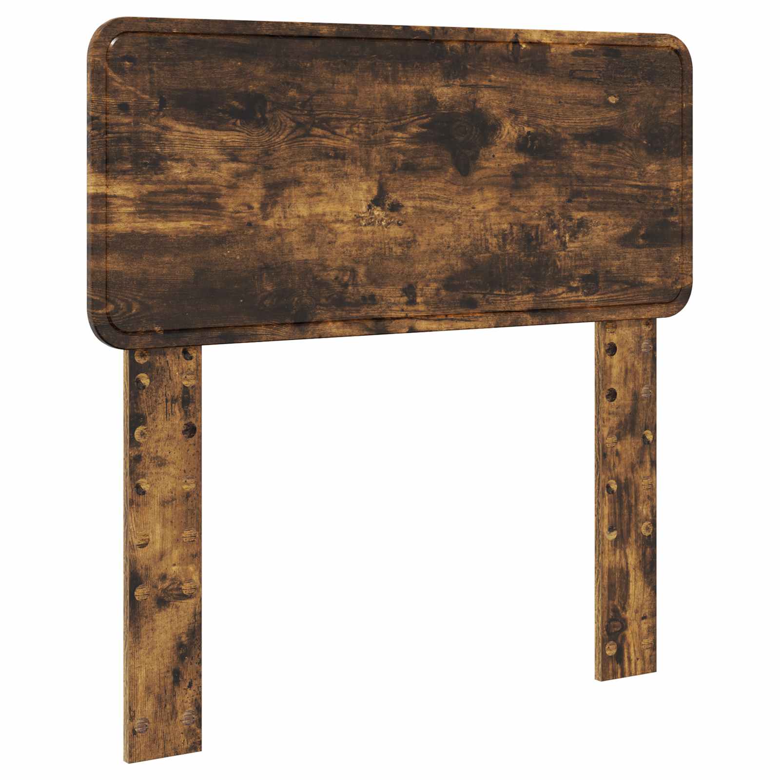 Struttura del letto Rovere fumé 100 x 200 cm Legno multistrato | homemem39
