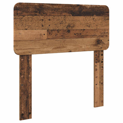 Struttura del letto con testiera Legno vecchio 100 x 200 cm | homemem39