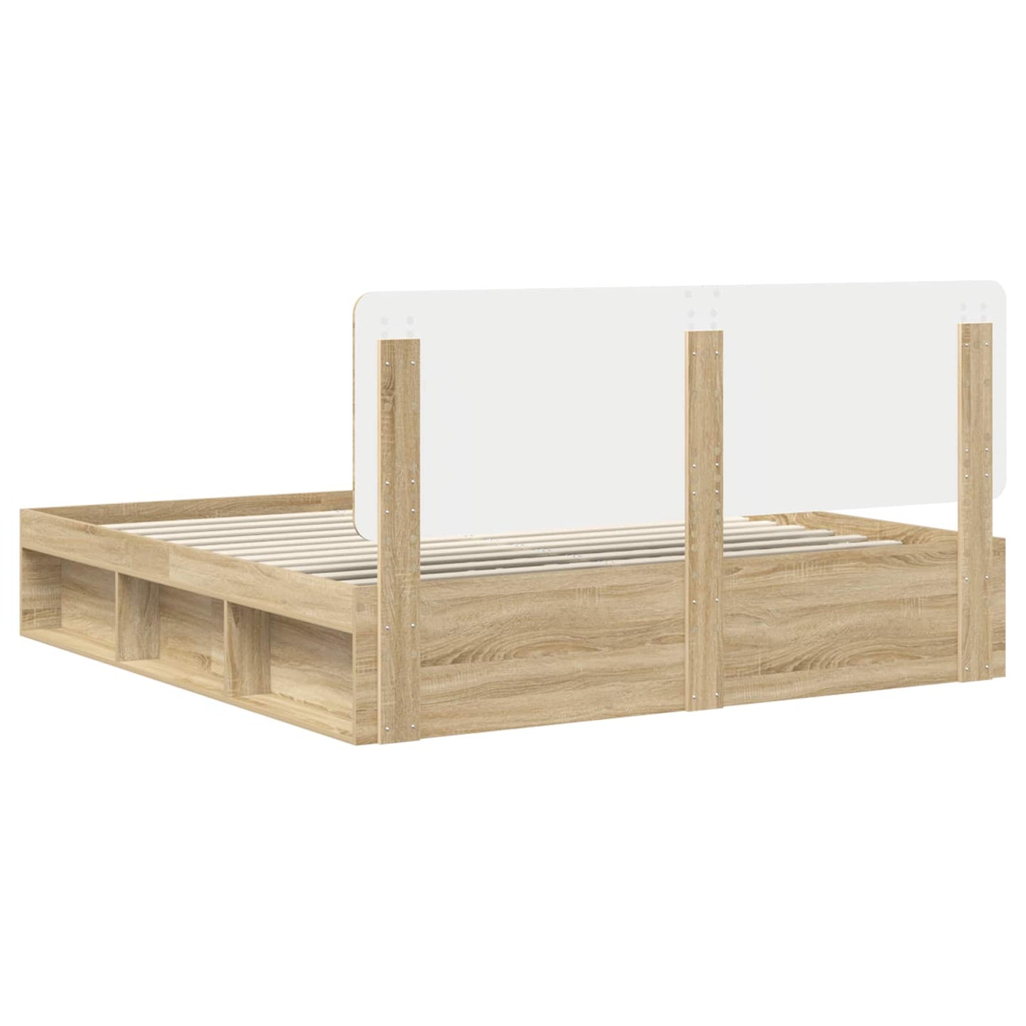 Struttura del letto Sonoma 200 x 200 cm Pino massello | homemem39
