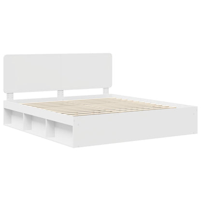 Struttura del letto Bianco 180 x 200 cm Pino massello | homemem39