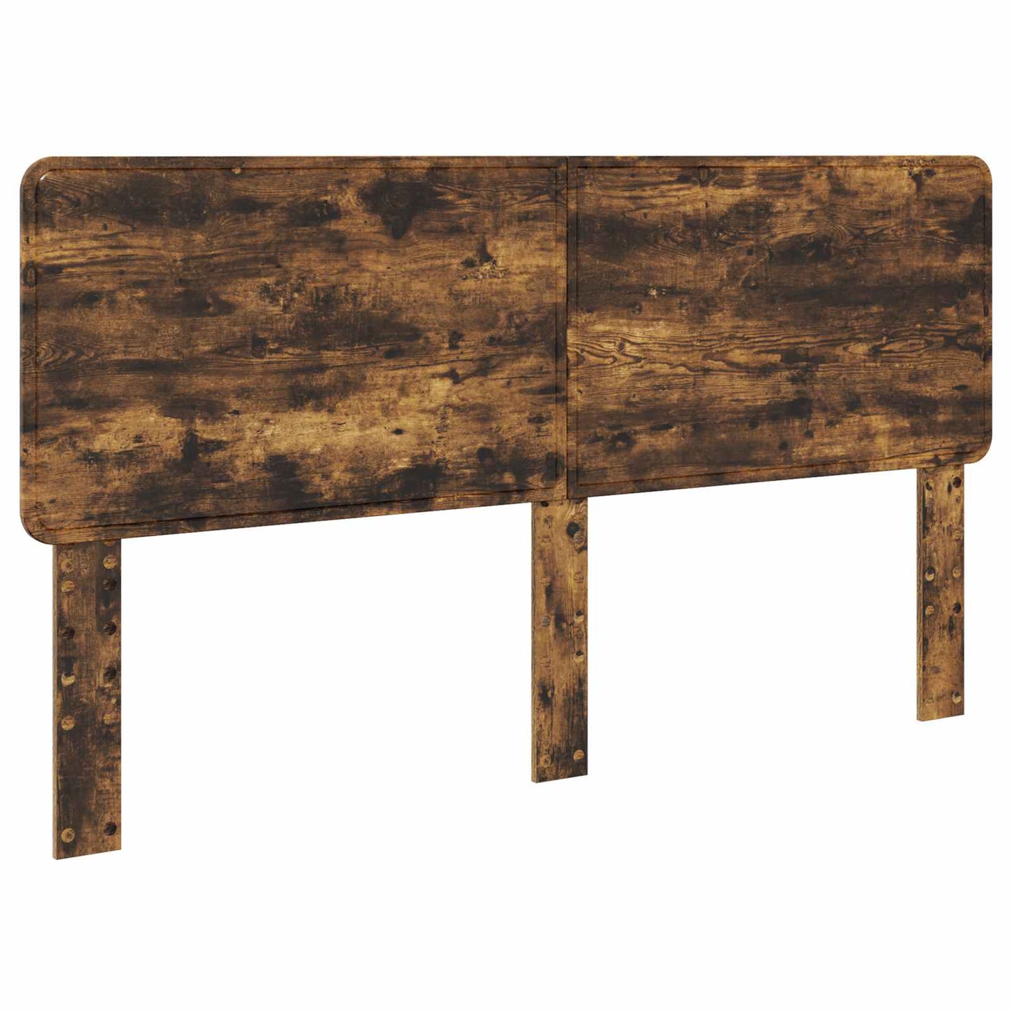 Struttura del letto Rovere fumé 180 x 200 cm Pino massello | homemem39
