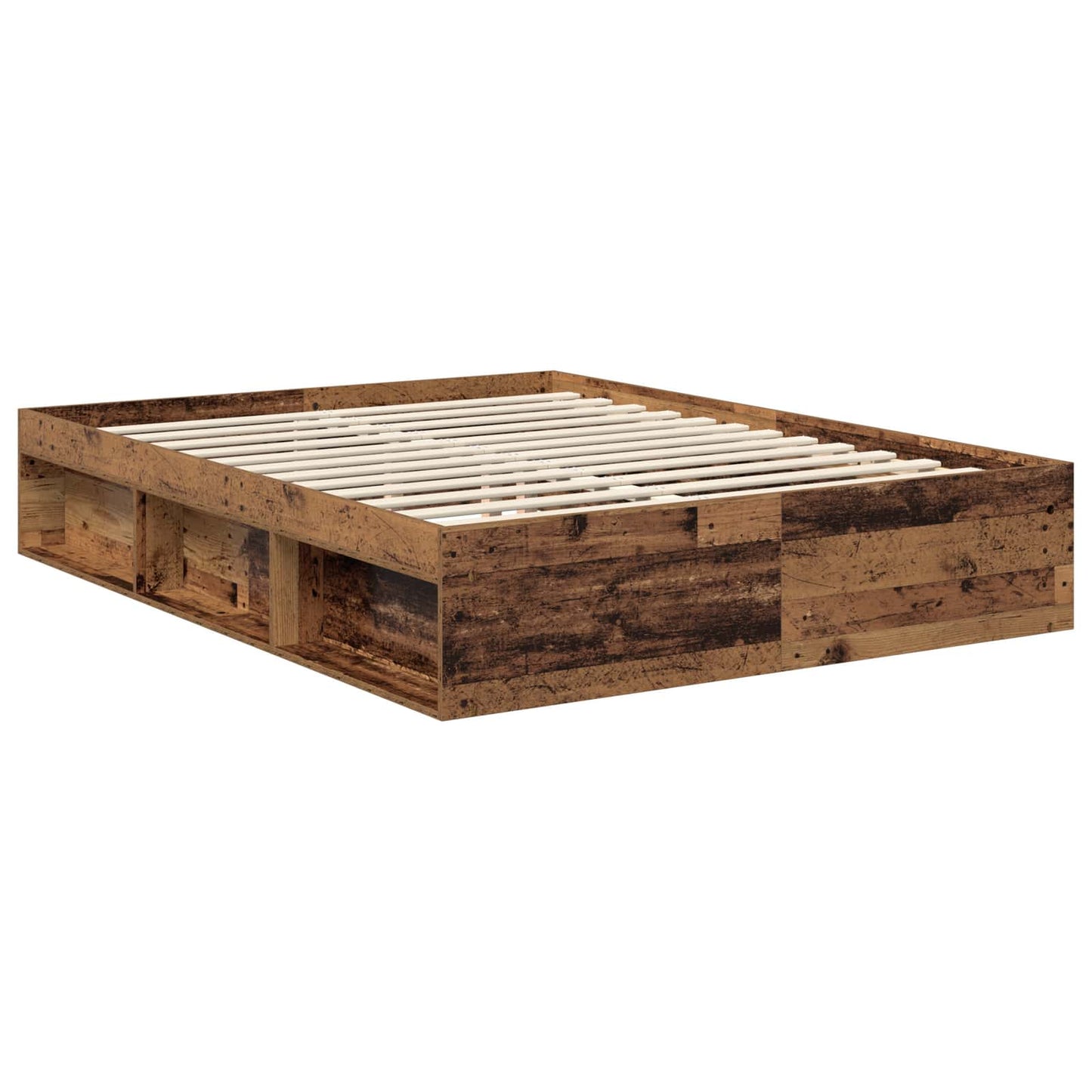 Struttura del letto Legno vecchio 150 x 200 cm Pino massello | homemem39