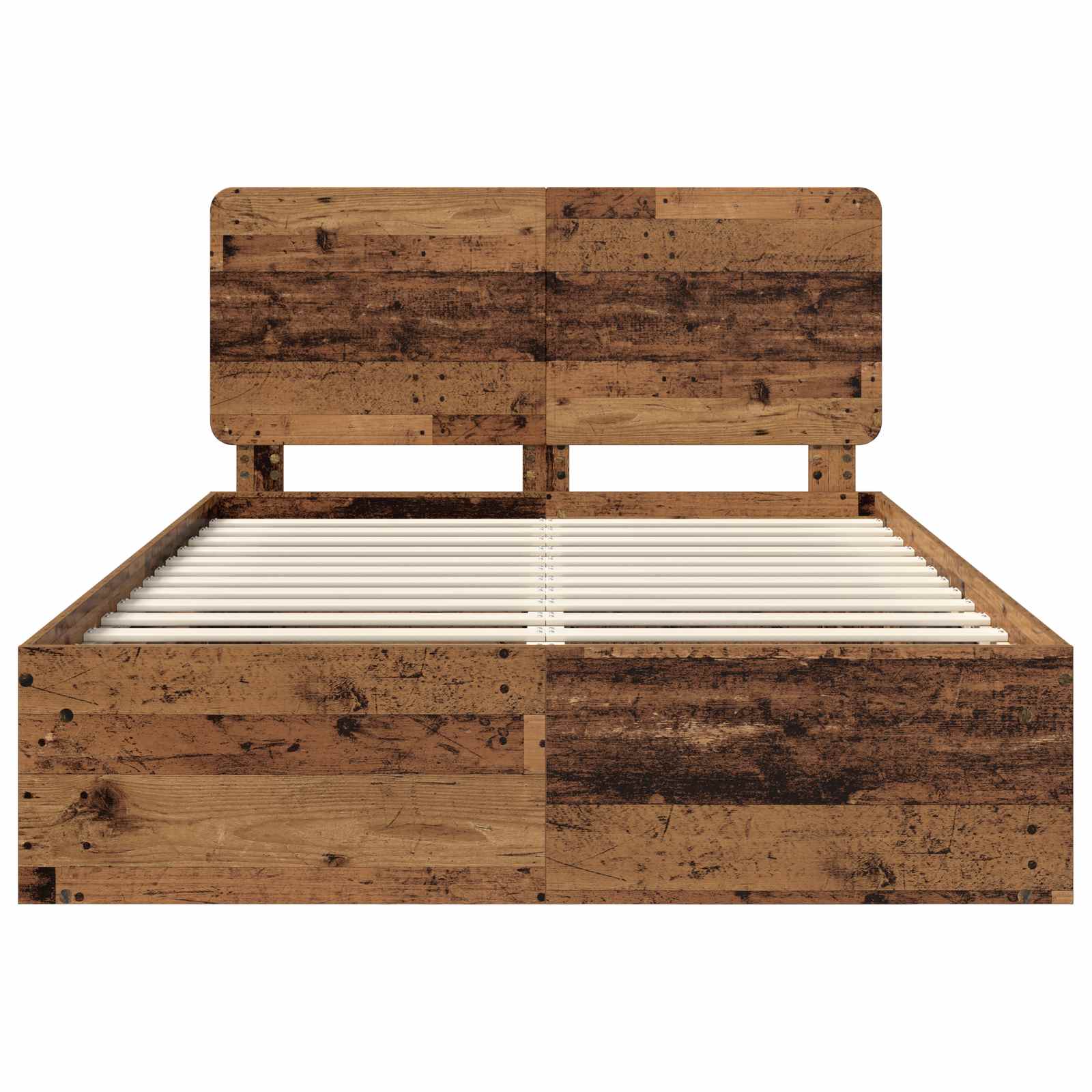 Struttura del letto Legno vecchio 150 x 200 cm Pino massello | homemem39