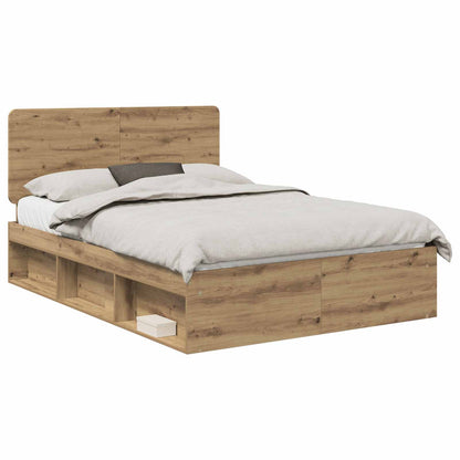 Struttura del letto Rovere Artigianale 150 x 200 cm | homemem39
