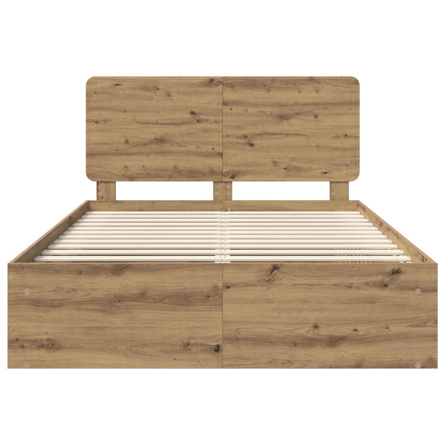 Struttura del letto Rovere Artigianale 150 x 200 cm | homemem39