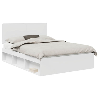 Struttura del letto Bianco 140 x 200 cm Pino massello | homemem39