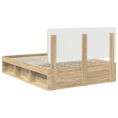 Struttura del letto Sonoma 140 x 190 cm Pino massello | homemem39