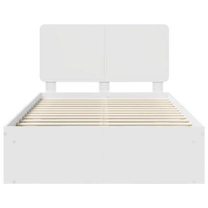 Struttura del letto Bianco 120 x 200 cm Pino massello | homemem39