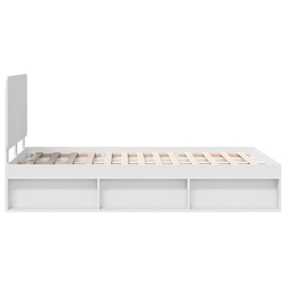 Struttura del letto Bianco 120 x 200 cm Pino massello | homemem39