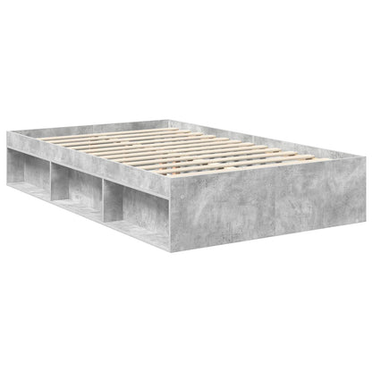 Struttura del letto Calcestruzzo 120 x 200 cm Pino massello | homemem39