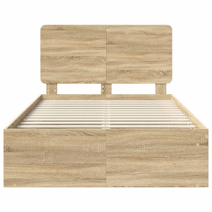 Struttura del letto Sonoma 120 x 190 cm Pino massello | homemem39