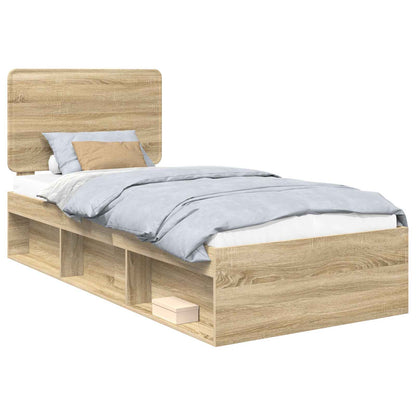 Struttura del letto Sonoma 90 x 190 cm Pino massello | homemem39