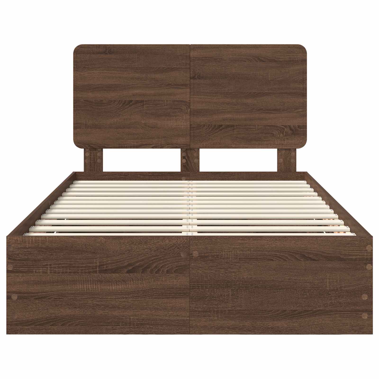 Struttura del letto con cassetto Rovere Marrone 120 x 190 cm | homemem39
