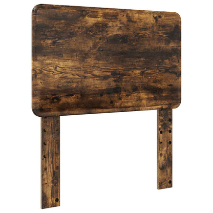 Struttura del letto con cassetto Rovere fumé 100 x 200 cm