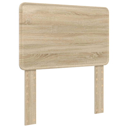 Letto con Contenitore con testiera Rovere Sonoma 75 x 190 cm | homemem39