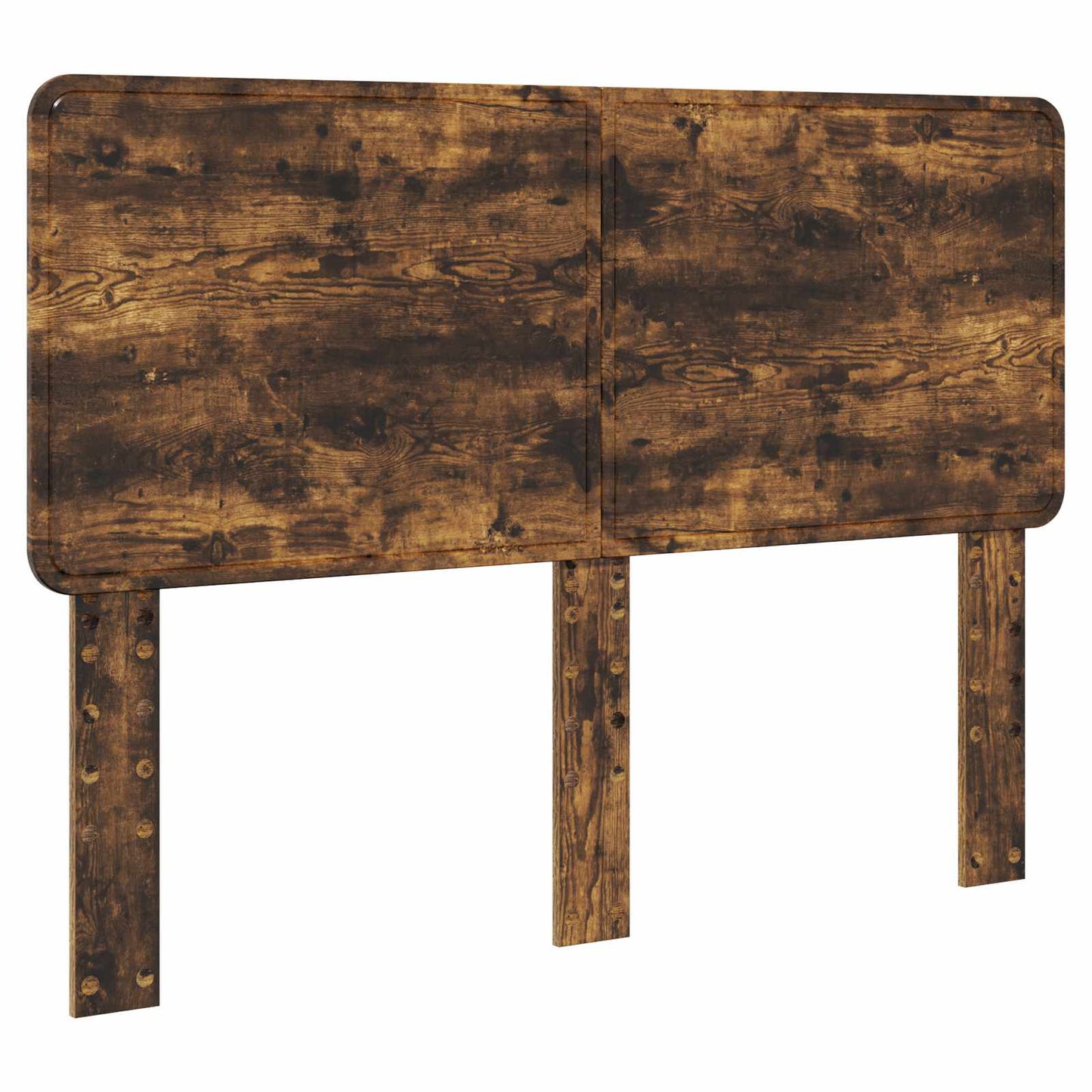 Struttura del letto Rovere fumé 140 x 190 cm Legno multistrato | homemem39