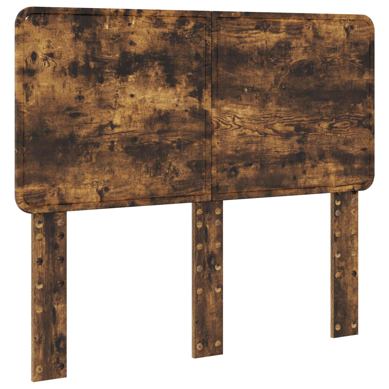 Struttura del letto Rovere fumé 135 x 190 cm Legno multistrato | homemem39