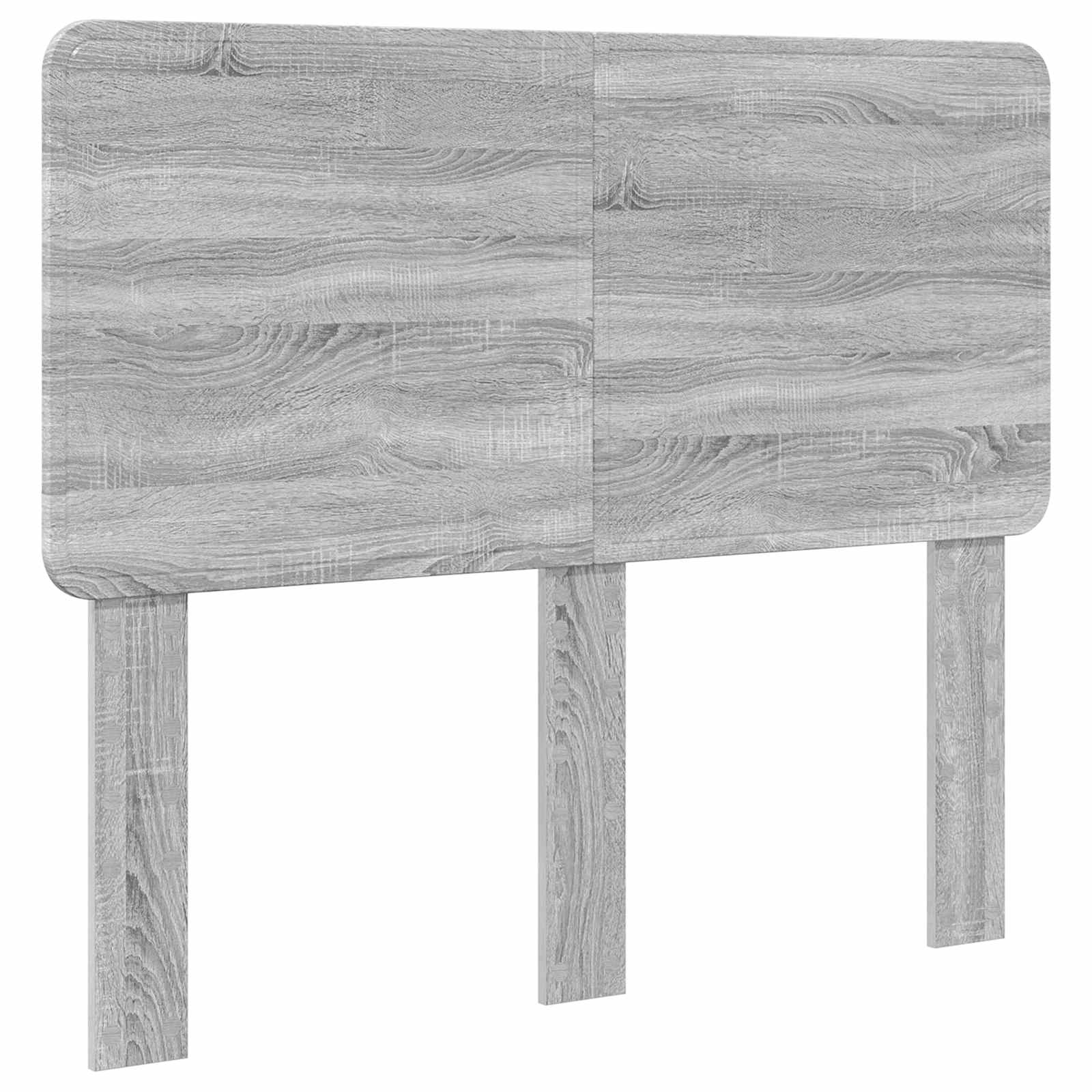 Struttura del letto con testiera Grigio Sonoma 120 x 200 cm | homemem39