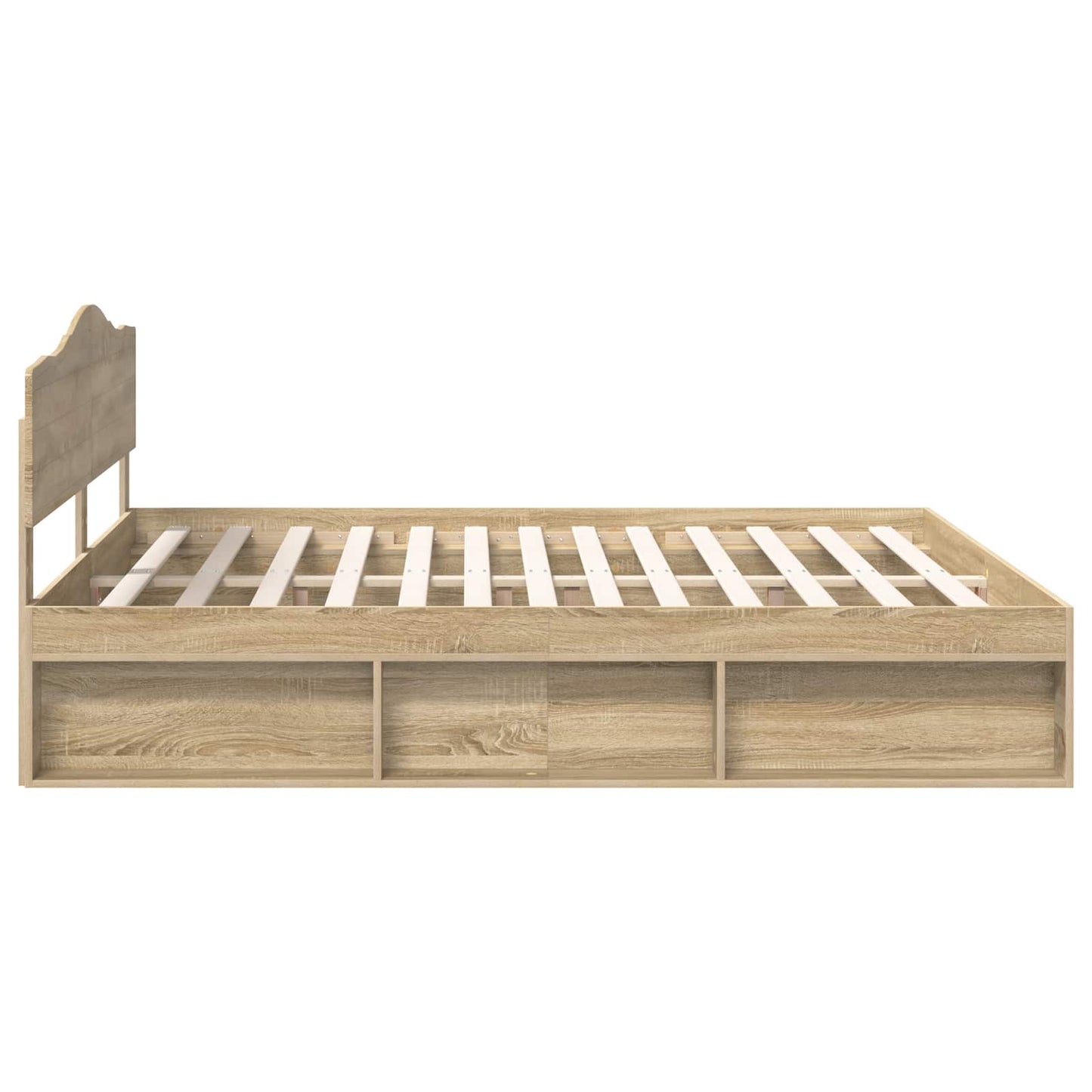 Struttura del letto Sonoma 200 x 200 cm Pino massello | homemem39