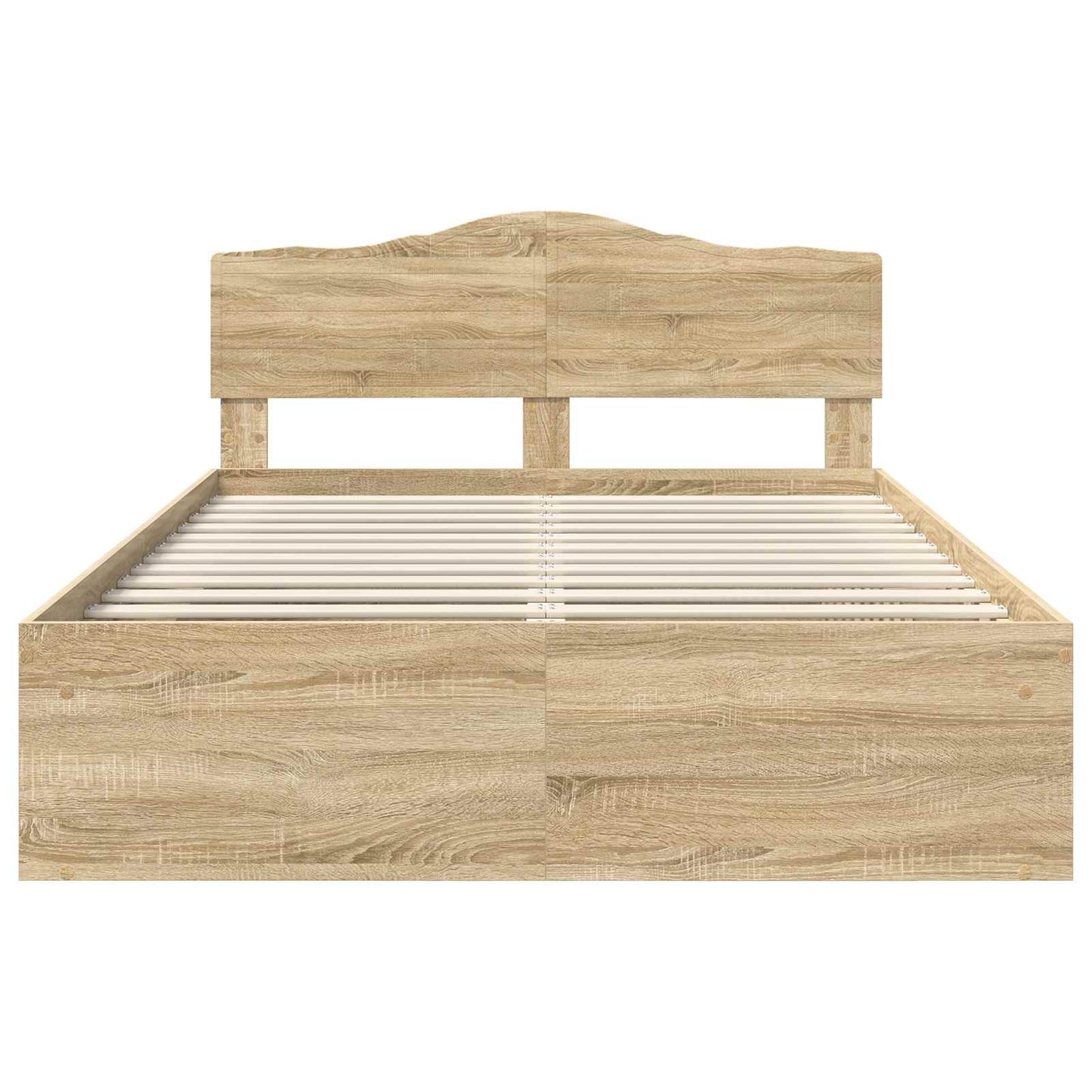 Struttura del letto Sonoma 140 x 190 cm Pino massello | homemem39