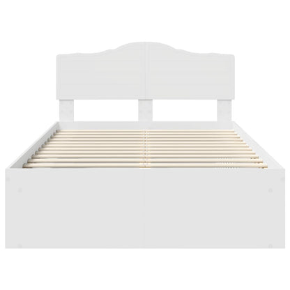 Struttura del letto Bianco 120 x 200 cm Pino massello | homemem39