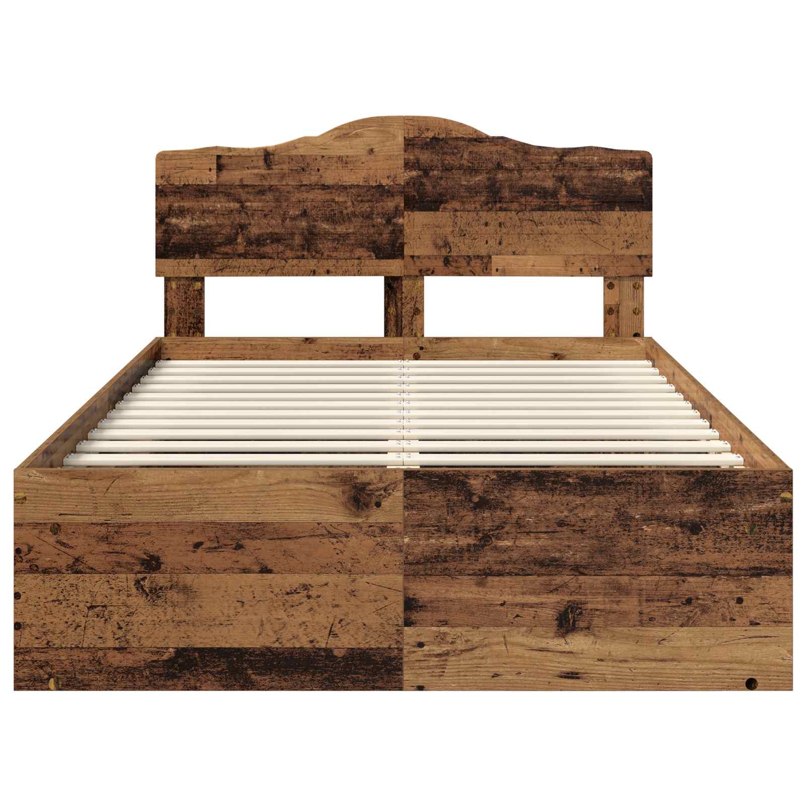 Struttura del letto Legno vecchio 120 x 200 cm Pino massello | homemem39